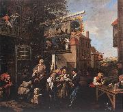 HOGARTH, William Soliciting Votes s Sweden oil painting reproduction